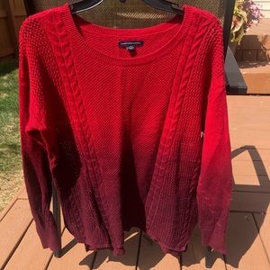 Red American Eagle Sweater